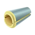 Скорлупа ППУ 114×60 мм оцинкованная