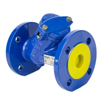 Обратный клапан шаровой фланцевый чугунный REON тип RSV34-T DN50 PN16